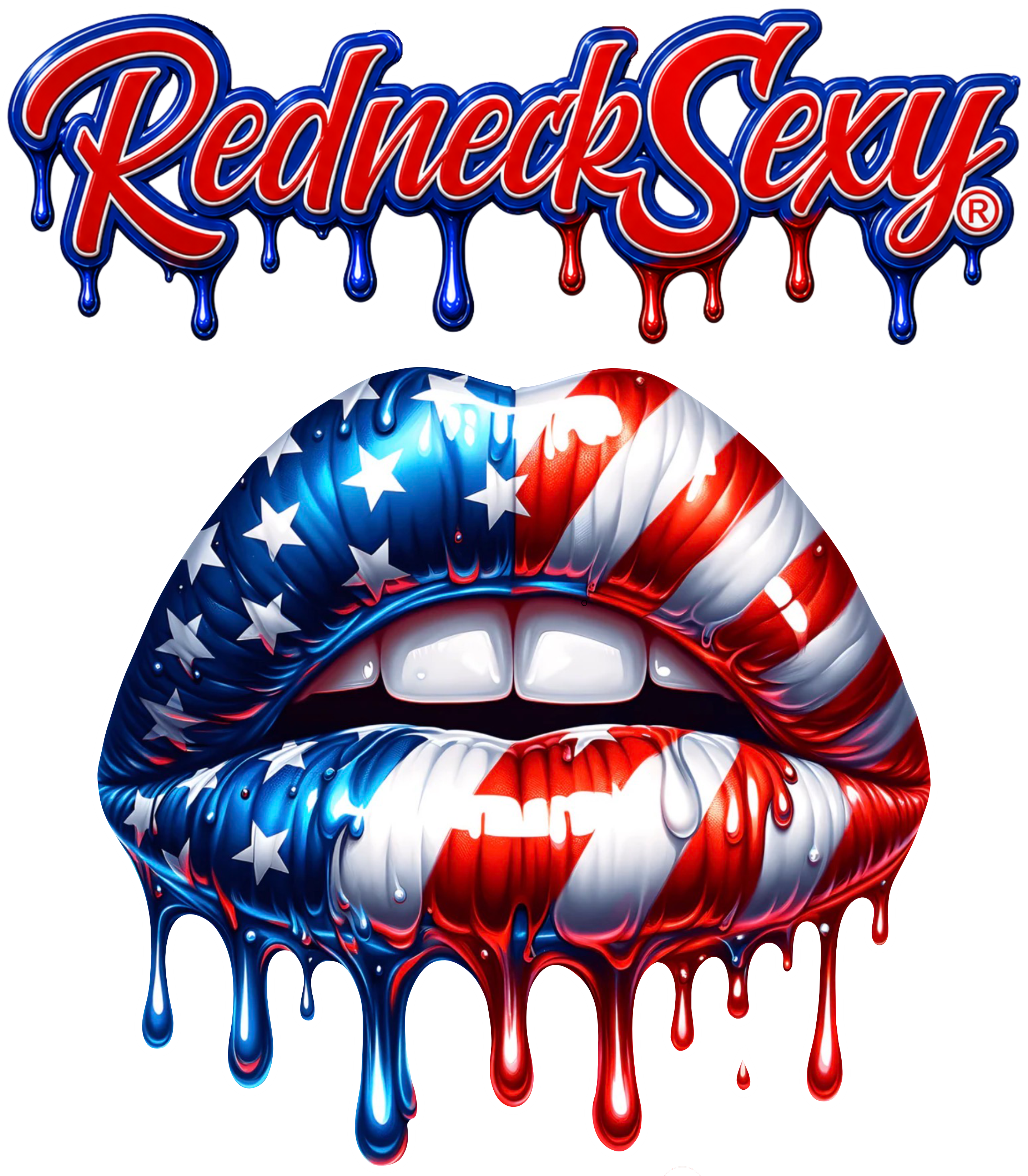 RedneckSexy® USA Lips